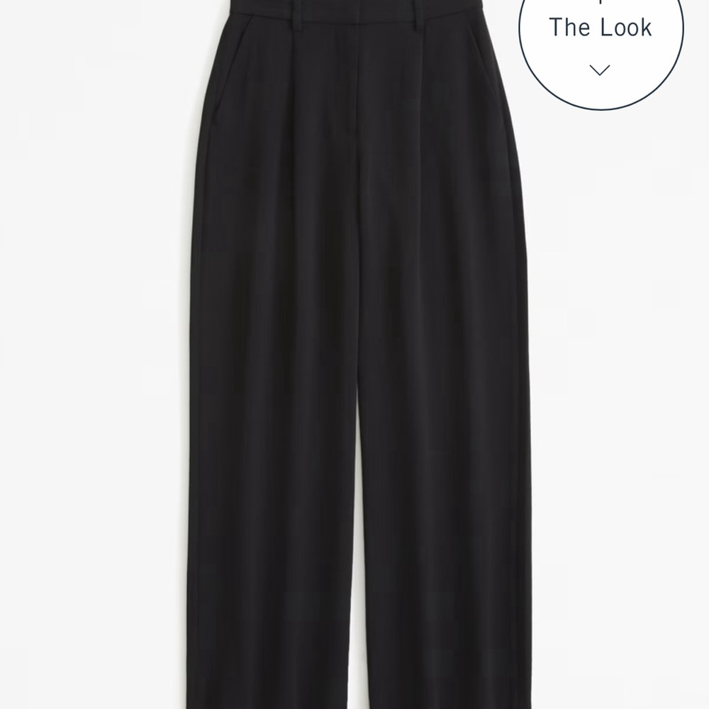 Curve Love A&F Harper Tailored Premium
Crepe Pant
